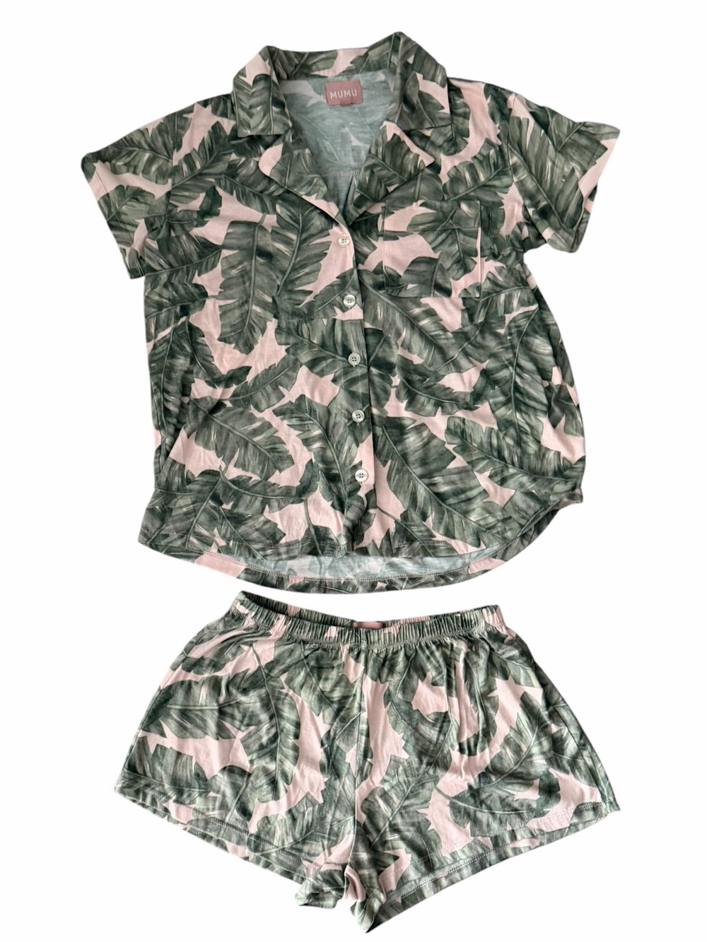 Show Me Your MuMu Tropical Palm Sunday Morning Sleep Set XS